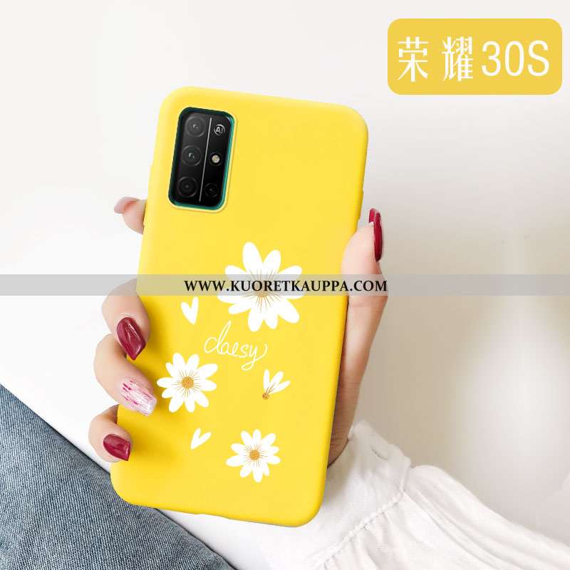 Kuori Honor 30s, Kuoret Honor 30s, Kotelo Honor 30s Persoonallisuus Luova Silikoni Puhelimen Vihreä