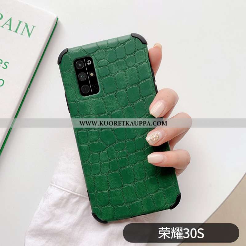 Kuori Honor 30s, Kuoret Honor 30s, Kotelo Honor 30s Pesty Suede Persoonallisuus Ultra Valo Krokotiil
