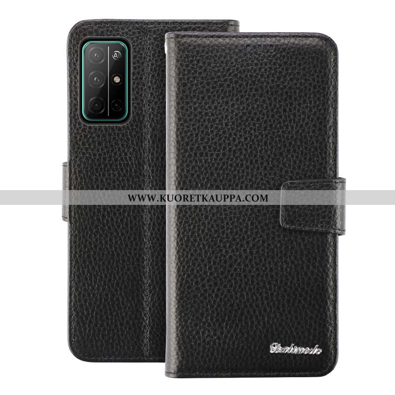 Kuori Honor 30s, Kuoret Honor 30s, Kotelo Honor 30s Salkku Aito Nahka Puhelimen Musta Mustat