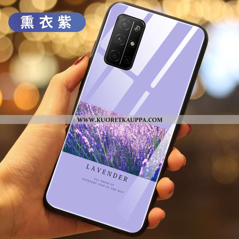 Kuori Honor 30s, Kuoret Honor 30s, Kotelo Honor 30s Silikoni Lasi Valkoinen Net Red