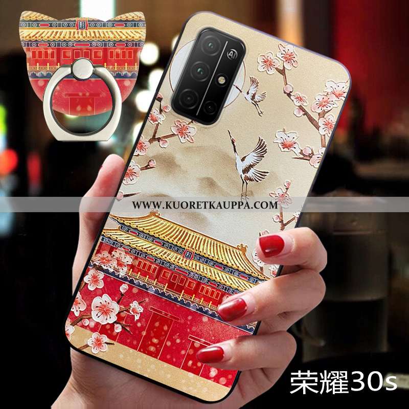 Kuori Honor 30s, Kuoret Honor 30s, Kotelo Honor 30s Silikoni Pesty Suede Ultra Kiinalainen Tyyli Tuu