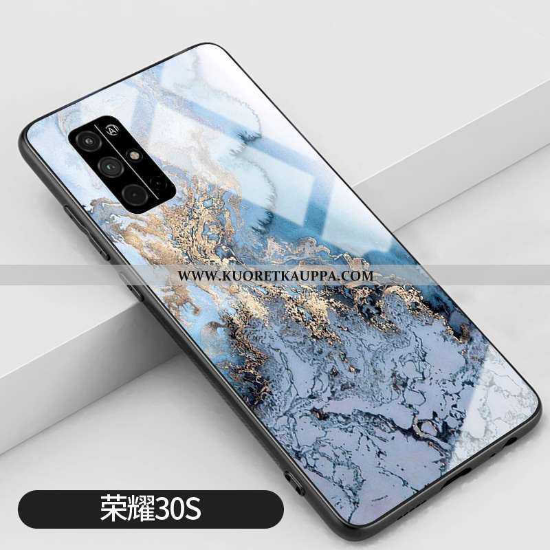 Kuori Honor 30s, Kuoret Honor 30s, Kotelo Honor 30s Silikoni Suojaus Sininen L