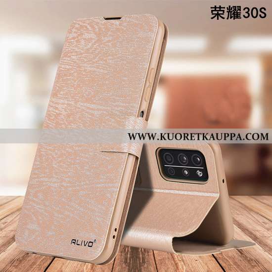 Kuori Honor 30s, Kuoret Honor 30s, Kotelo Honor 30s Suojaus Nahkakuori Murtumaton Tummansininen Puhe