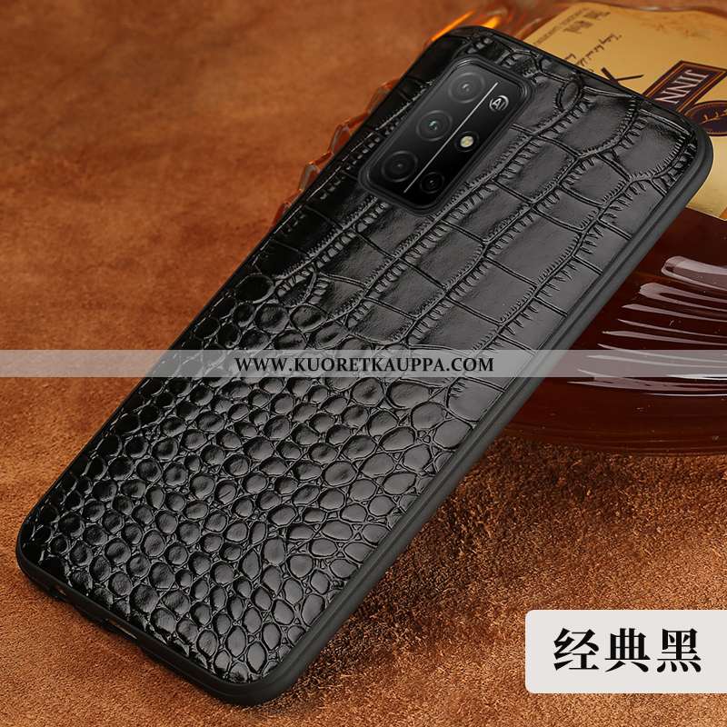 Kuori Honor 30s, Kuoret Honor 30s, Kotelo Honor 30s Suojaus Nahkakuori Musta Mustat