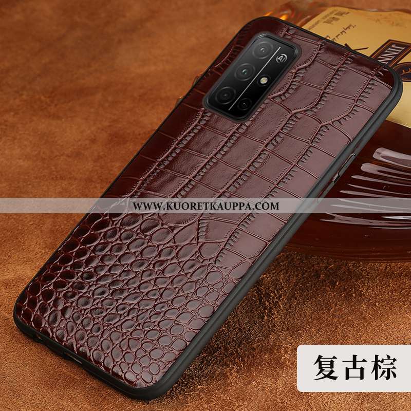 Kuori Honor 30s, Kuoret Honor 30s, Kotelo Honor 30s Suojaus Nahkakuori Musta Mustat