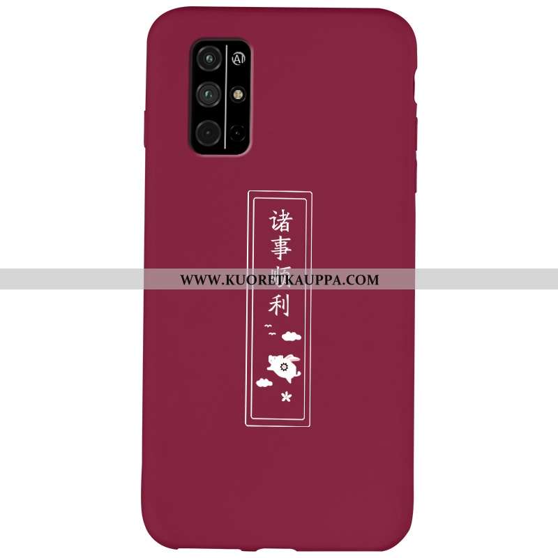 Kuori Honor 30s, Kuoret Honor 30s, Kotelo Honor 30s Suojaus Persoonallisuus Pehmeä Neste Luova Punai