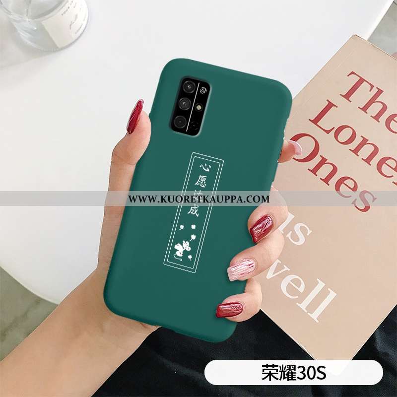 Kuori Honor 30s, Kuoret Honor 30s, Kotelo Honor 30s Suojaus Persoonallisuus Pehmeä Neste Luova Punai