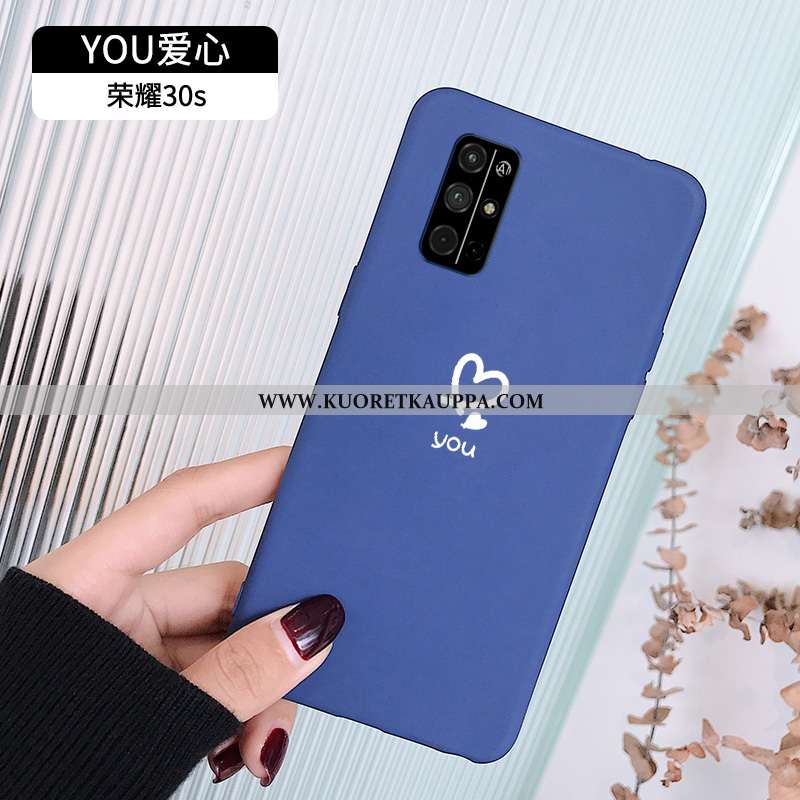 Kuori Honor 30s, Kuoret Honor 30s, Kotelo Honor 30s Suojaus Persoonallisuus Silikoni Luova Punainen