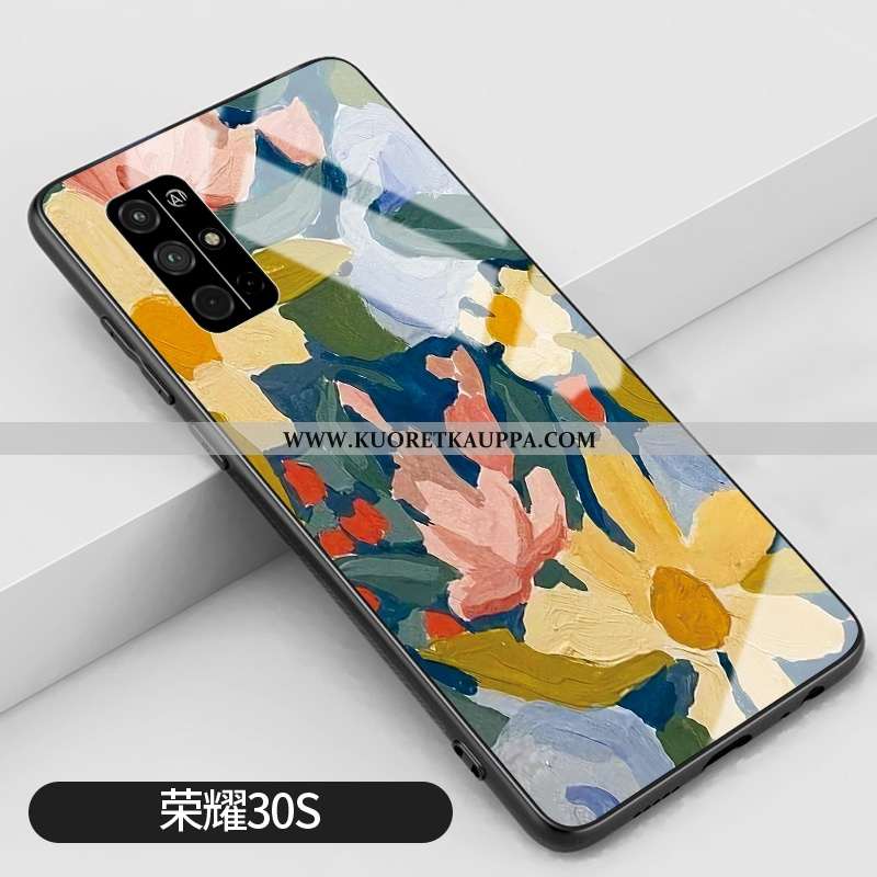 Kuori Honor 30s, Kuoret Honor 30s, Kotelo Honor 30s Tila Persoonallisuus Kukka Silikoni Keltainen Ke