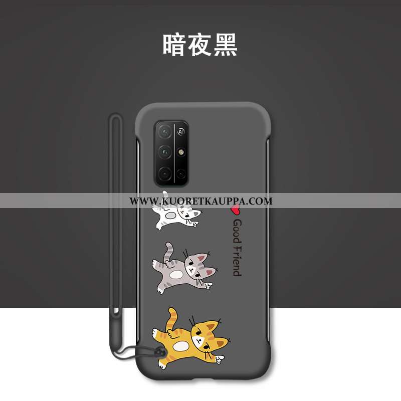 Kuori Honor 30s, Kuoret Honor 30s, Kotelo Honor 30s Valo Silikoni Kova Kissa Suuntaus Sininen