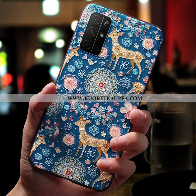 Kuori Honor 30s, Kuoret Honor 30s, Kotelo Honor 30s Valo Silikoni Suuntaus Uusi Ultra Sininen