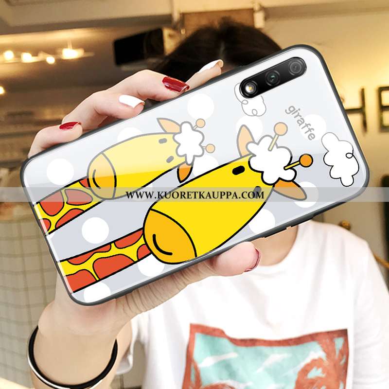 Kuori Honor 9x, Kuoret Honor 9x, Kotelo Honor 9x Ihana Suuntaus Lasi Valkoinen