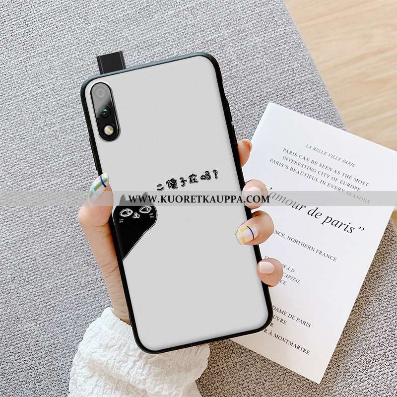 Kuori Honor 9x, Kuoret Honor 9x, Kotelo Honor 9x Kohokuviointi Ihana Nuoret Hauska Valkoinen