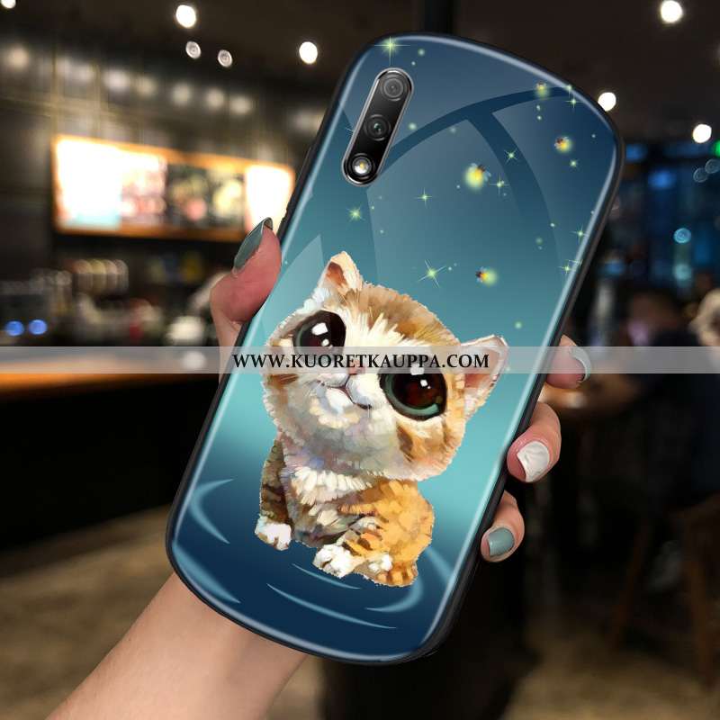 Kuori Honor 9x, Kuoret Honor 9x, Kotelo Honor 9x Lasi Persoonallisuus Luova Puhelimen Vihreä