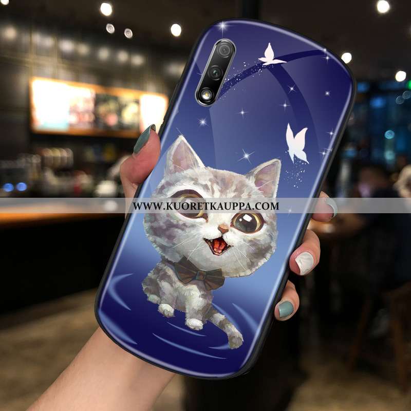 Kuori Honor 9x, Kuoret Honor 9x, Kotelo Honor 9x Lasi Persoonallisuus Luova Puhelimen Vihreä