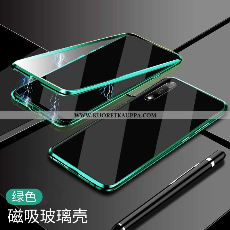 Kuori Honor 9x, Kuoret Honor 9x, Kotelo Honor 9x Lasi Suojaus Murtumaton Kova Puhelimen Vihreä