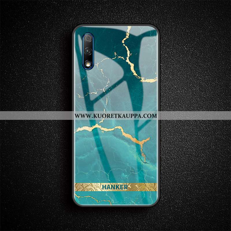 Kuori Honor 9x, Kuoret Honor 9x, Kotelo Honor 9x Lasi Ylellisyys Taide Uusi Murtumaton Mustat