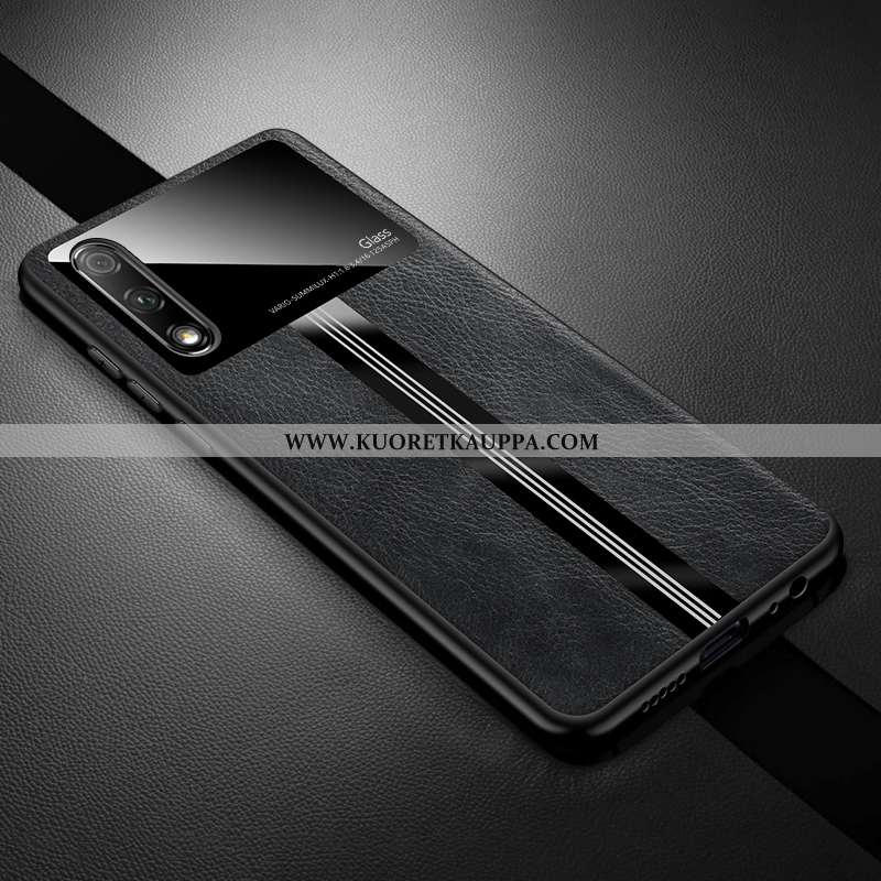 Kuori Honor 9x, Kuoret Honor 9x, Kotelo Honor 9x Luova Nahka Kukkakuvio Ylellisyys Silikoni Mustat