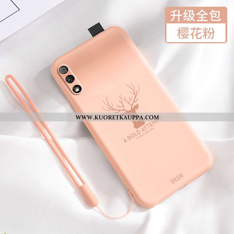 Kuori Honor 9x, Kuoret Honor 9x, Kotelo Honor 9x Luova Pehmeä Neste Persoonallisuus Punainen