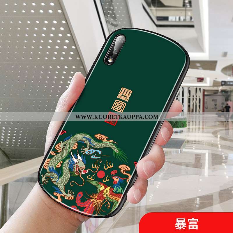 Kuori Honor 9x, Kuoret Honor 9x, Kotelo Honor 9x Luova Suuntaus Palatsi Vihreä Net Red