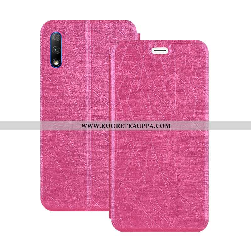 Kuori Honor 9x, Kuoret Honor 9x, Kotelo Honor 9x Nahkakuori Pehmeä Neste Kultainen