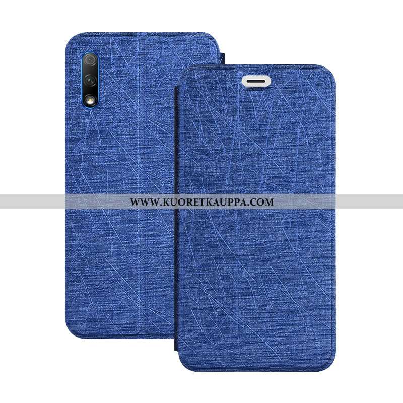 Kuori Honor 9x, Kuoret Honor 9x, Kotelo Honor 9x Nahkakuori Pehmeä Neste Kultainen