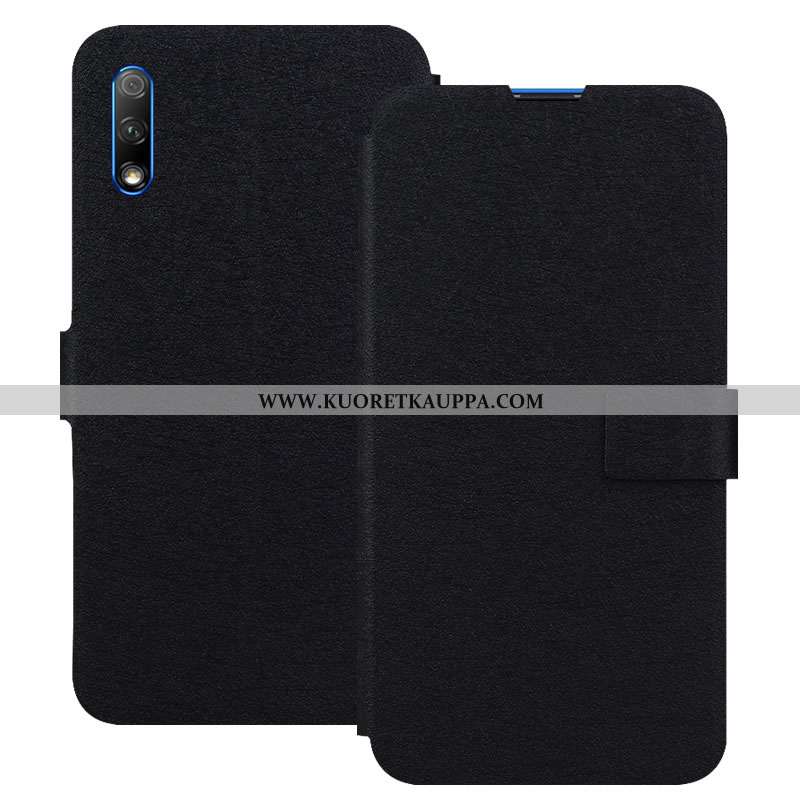 Kuori Honor 9x, Kuoret Honor 9x, Kotelo Honor 9x Nahkakuori Pehmeä Neste Kultainen