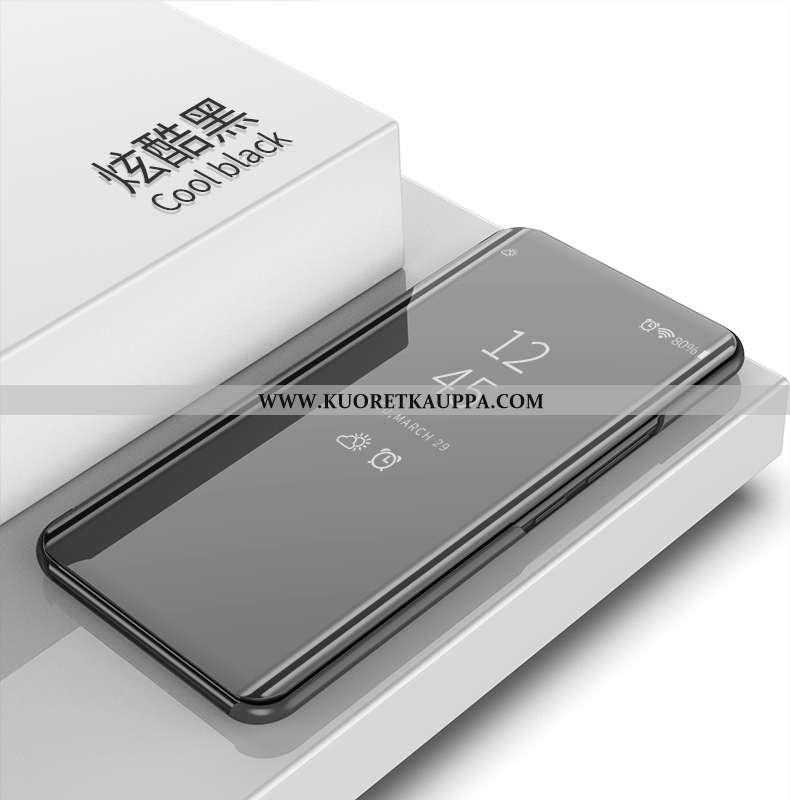 Kuori Honor 9x, Kuoret Honor 9x, Kotelo Honor 9x Nahkakuori Suuntaus Murtumaton Peili Pinkki