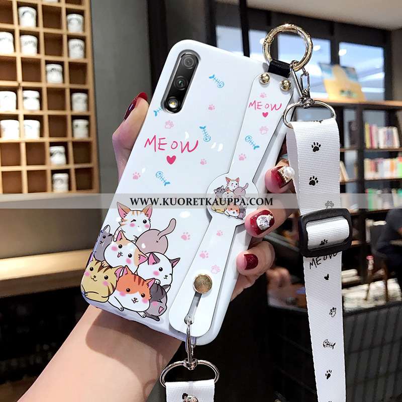 Kuori Honor 9x, Kuoret Honor 9x, Kotelo Honor 9x Pehmeä Neste Silikoni Suojaus Suuntaus Valkoinen