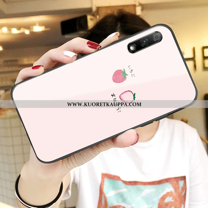 Kuori Honor 9x, Kuoret Honor 9x, Kotelo Honor 9x Pehmeä Neste Valo All Inclusive Puhelimen Pinkki