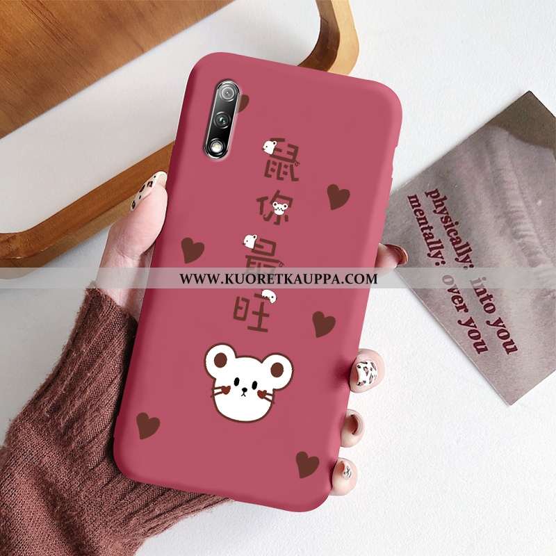 Kuori Honor 9x, Kuoret Honor 9x, Kotelo Honor 9x Persoonallisuus Ihana Punainen Suojaus Kustannukset