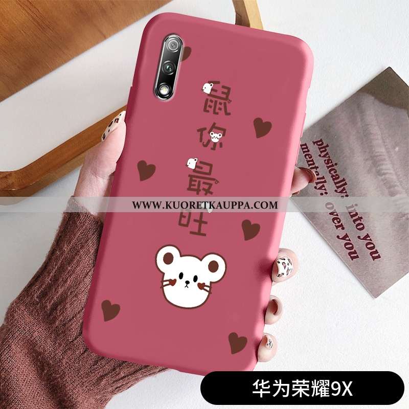 Kuori Honor 9x, Kuoret Honor 9x, Kotelo Honor 9x Persoonallisuus Ihana Punainen Suojaus Kustannukset