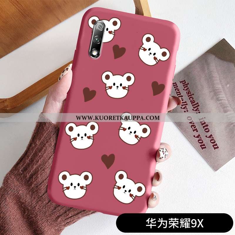 Kuori Honor 9x, Kuoret Honor 9x, Kotelo Honor 9x Persoonallisuus Ihana Punainen Suojaus Kustannukset