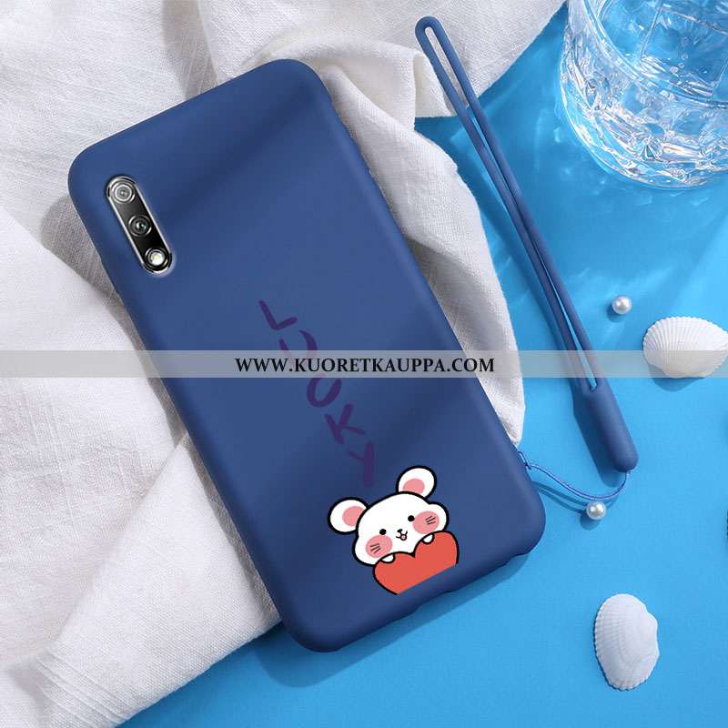 Kuori Honor 9x, Kuoret Honor 9x, Kotelo Honor 9x Persoonallisuus Sarjakuva Puhelimen Sininen Suojaus