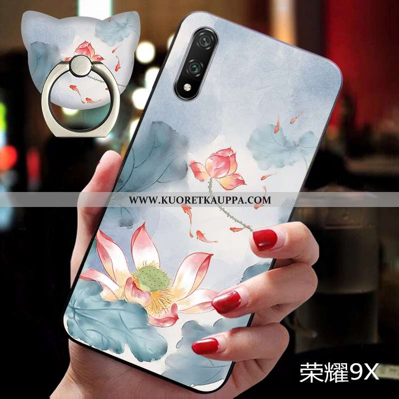 Kuori Honor 9x, Kuoret Honor 9x, Kotelo Honor 9x Ripustettava Kaula Suuntaus Pehmeä Neste Kiinalaine