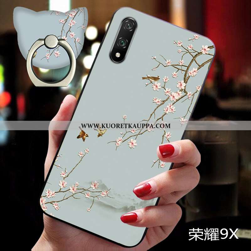 Kuori Honor 9x, Kuoret Honor 9x, Kotelo Honor 9x Ripustettava Kaula Suuntaus Pehmeä Neste Kiinalaine