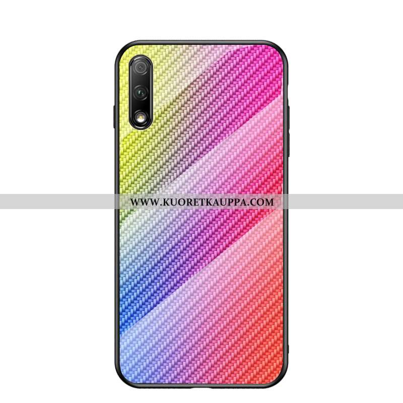 Kuori Honor 9x, Kuoret Honor 9x, Kotelo Honor 9x Suojaus Lasi Kova Pehmeä Neste Suuntaus Mustat