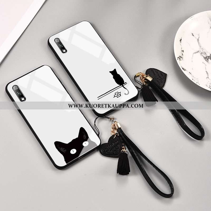 Kuori Honor 9x, Kuoret Honor 9x, Kotelo Honor 9x Suojaus Lasi Vaalean Murtumaton Valkoinen