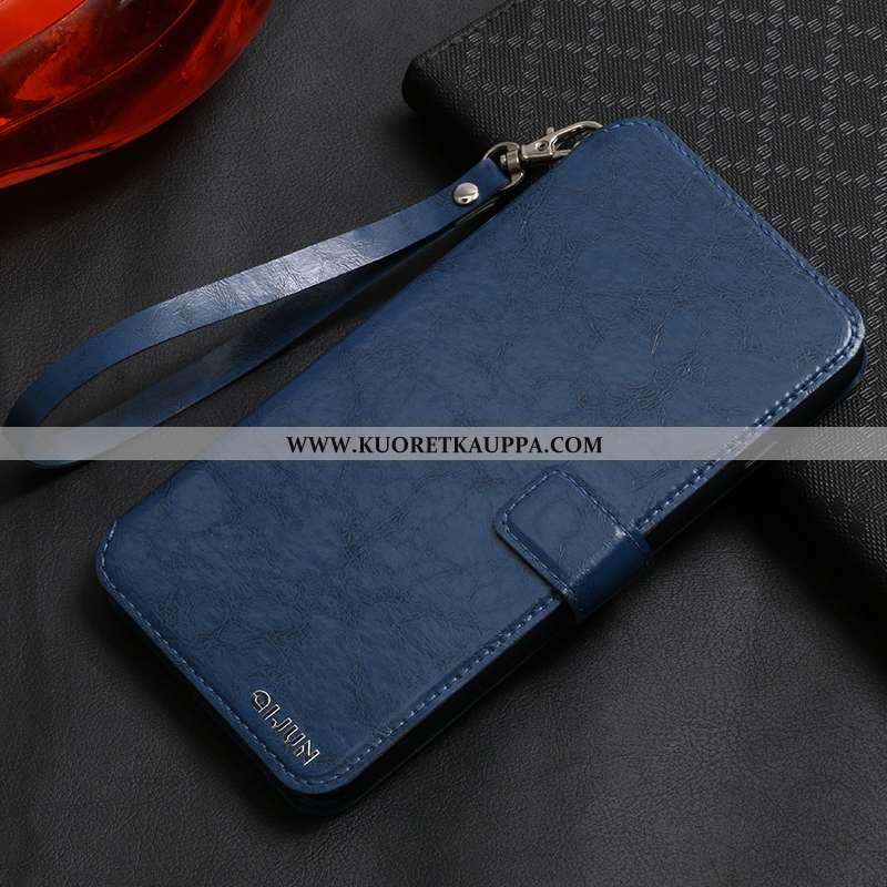 Kuori Honor 9x, Kuoret Honor 9x, Kotelo Honor 9x Suojaus Nahkakuori Murtumaton All Inclusive Tummans