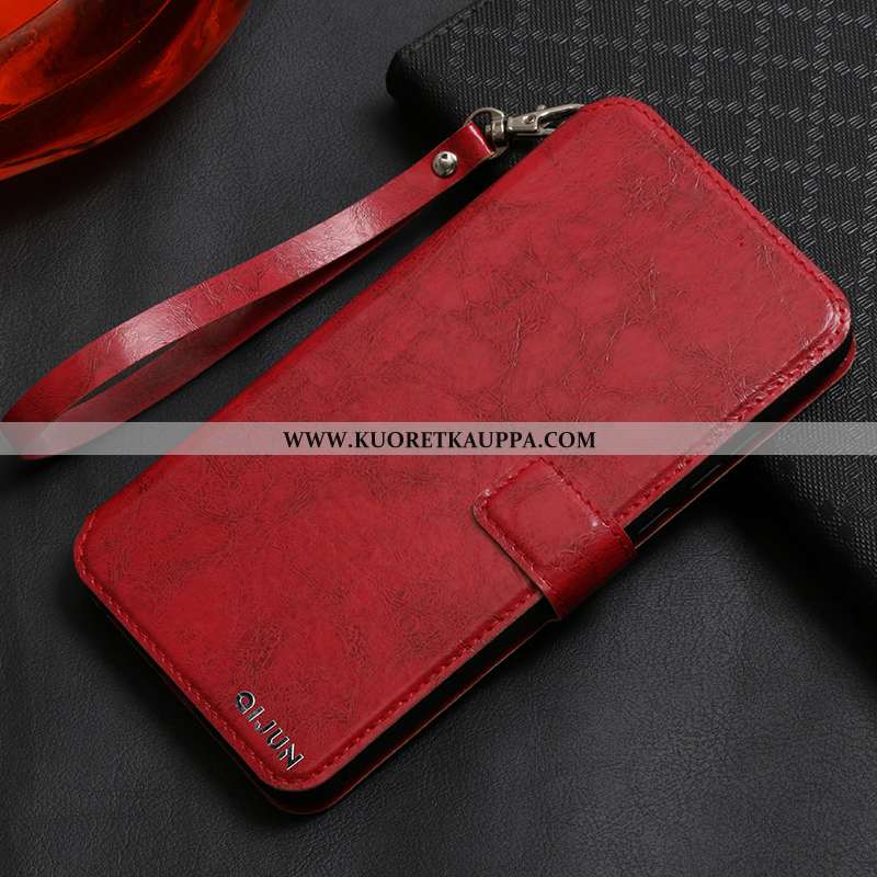 Kuori Honor 9x, Kuoret Honor 9x, Kotelo Honor 9x Suojaus Nahkakuori Murtumaton All Inclusive Tummans