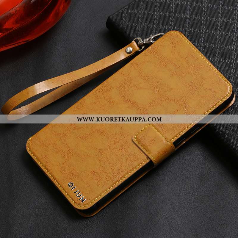 Kuori Honor 9x, Kuoret Honor 9x, Kotelo Honor 9x Suojaus Nahkakuori Murtumaton All Inclusive Tummans