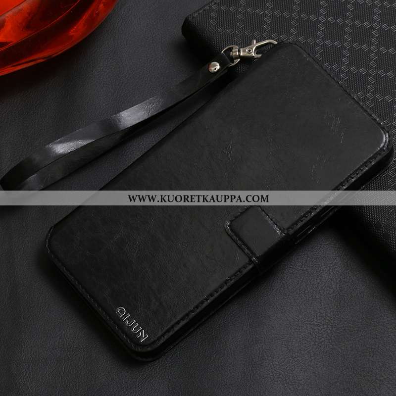 Kuori Honor 9x, Kuoret Honor 9x, Kotelo Honor 9x Suojaus Nahkakuori Murtumaton All Inclusive Tummans