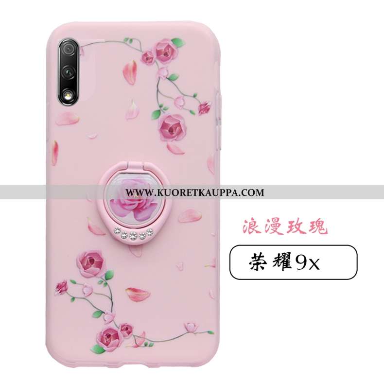 Kuori Honor 9x, Kuoret Honor 9x, Kotelo Honor 9x Ultra Pehmeä Neste Strassi All Inclusive Ripustetta