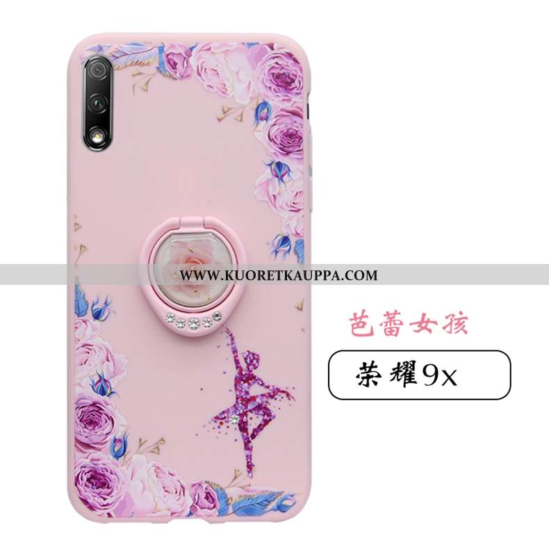 Kuori Honor 9x, Kuoret Honor 9x, Kotelo Honor 9x Ultra Pehmeä Neste Strassi All Inclusive Ripustetta