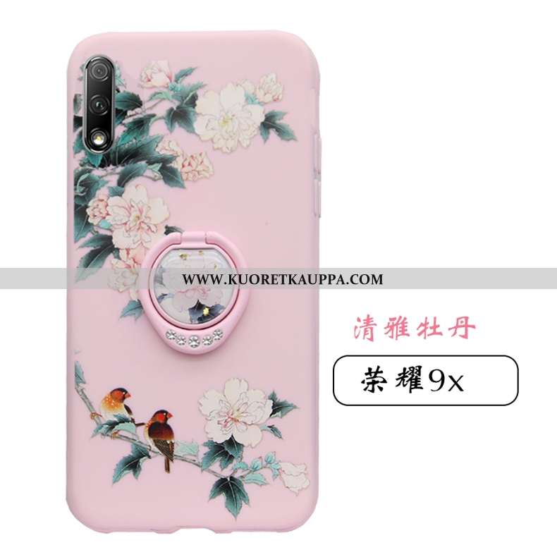 Kuori Honor 9x, Kuoret Honor 9x, Kotelo Honor 9x Ultra Pehmeä Neste Strassi All Inclusive Ripustetta