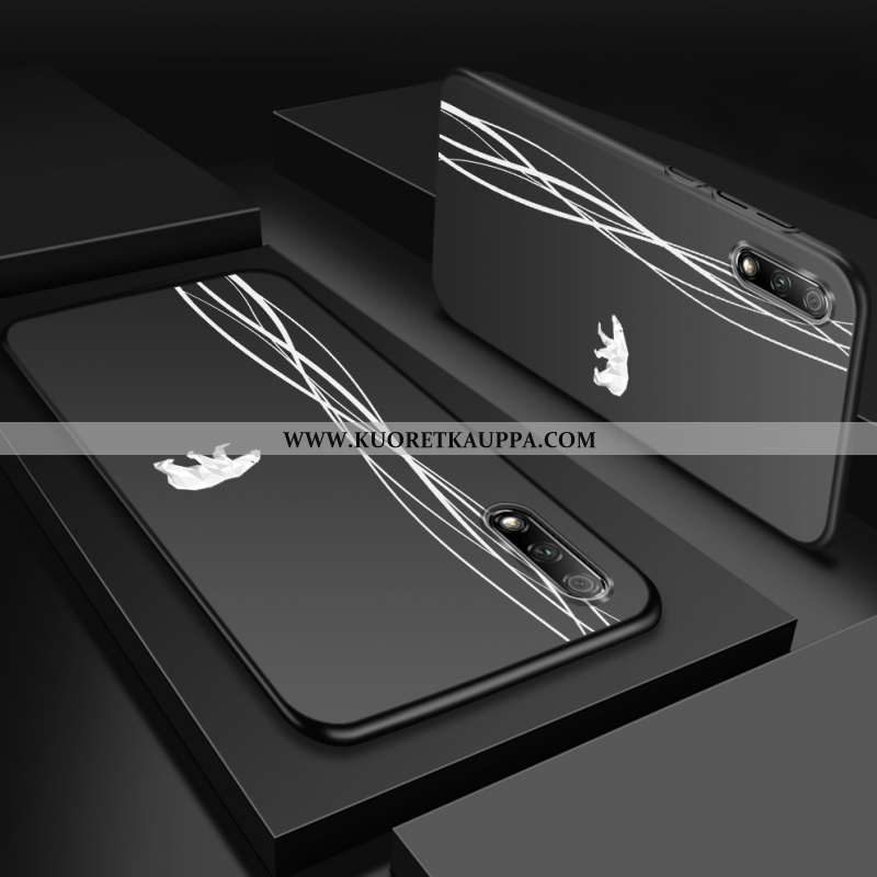 Kuori Honor 9x, Kuoret Honor 9x, Kotelo Honor 9x Ultra Valo Silikoni Puhelimen Mustat