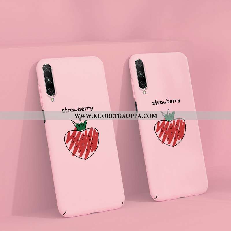 Kuori Honor 9x Pro, Kuoret Honor 9x Pro, Kotelo Honor 9x Pro Luova Sarjakuva Kova Pesty Suede Pinkki