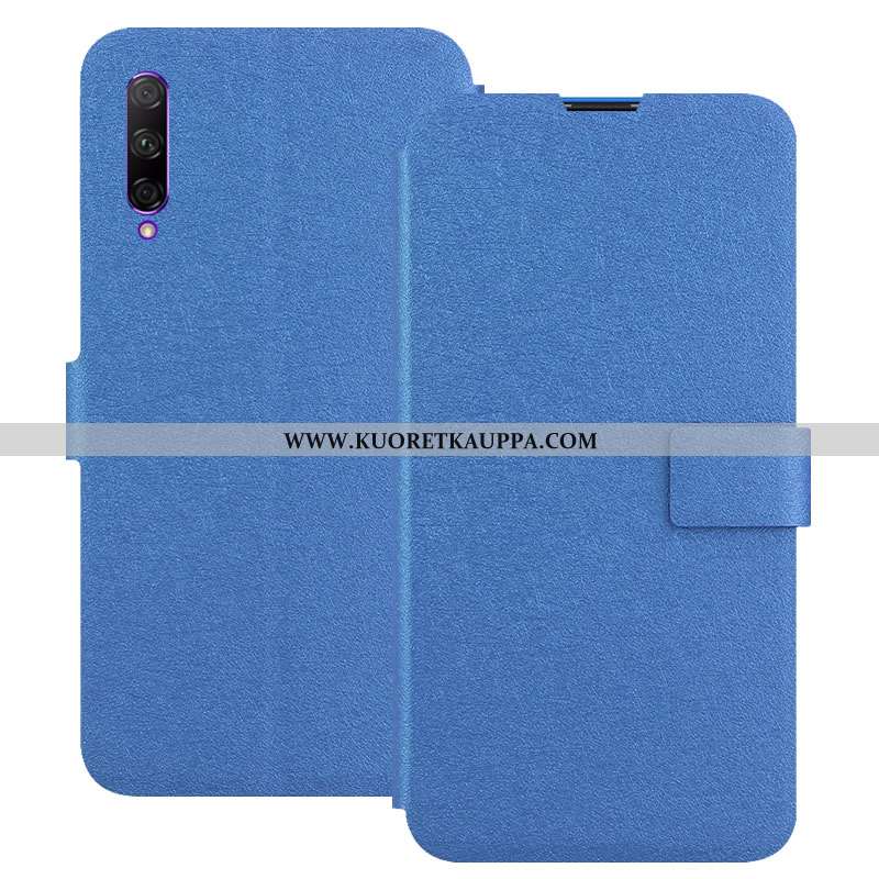 Kuori Honor 9x Pro, Kuoret Honor 9x Pro, Kotelo Honor 9x Pro Nahkakuori Kortti Sininen