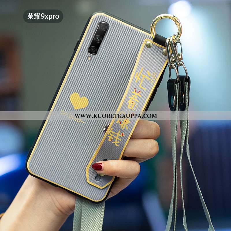Kuori Honor 9x Pro, Kuoret Honor 9x Pro, Kotelo Honor 9x Pro Pehmeä Neste Silikoni Harmaa Persoonall