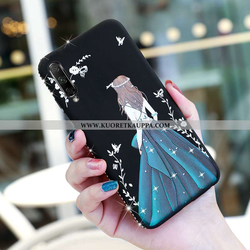 Kuori Honor 9x Pro, Kuoret Honor 9x Pro, Kotelo Honor 9x Pro Pesty Suede Suuntaus Valo Net Red Suoja